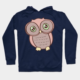 Pink Owl Hears You Hoodie